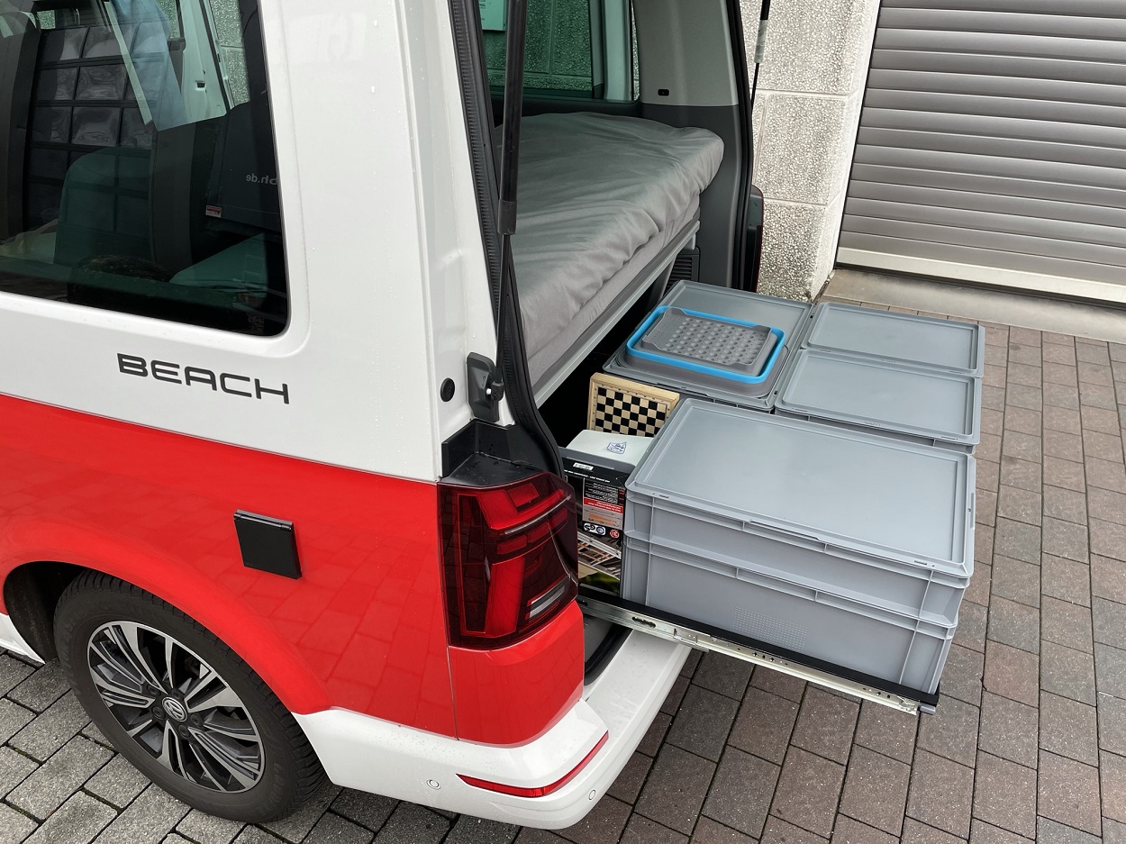 Heckauszug VW California Beach + Multivan T5 T6 T6.1 800mm 3er