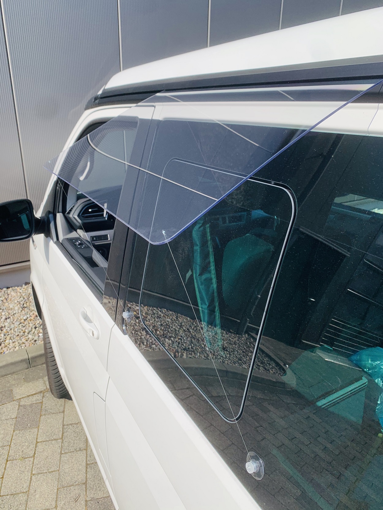 2STK Regenschutz Fenster Folie Anti-beschlag Wasserfest Auto