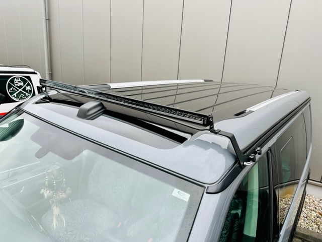 Lampenhalter VW T5 T6 T6.1 California für Strands – Light Bar Siberia 50″  SR + Universal – Mobilcamping