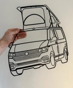 VW California T6.1 Bulli Silhouette Wandkunst